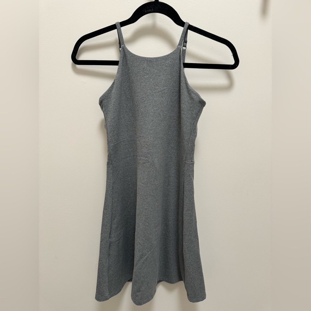 Girlfriend Collective stretchy skater dress